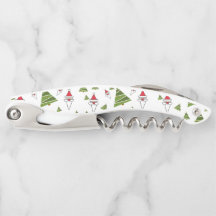 Kerstbomen en kerstmanschappen