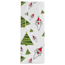 kerstbomen en kerstmanskerstbomen