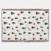 kerstbomen en koeien deken (Voorkant)