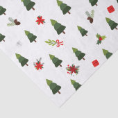 kerstbomen en koeien tissuepapier (Detail)