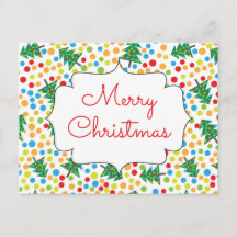 Kerstbomen en lichten retro vakantie