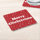 kerstbomen en Onderzetter voor snowflakes (Schuin)