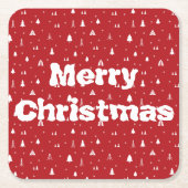 kerstbomen en Onderzetter voor snowflakes (Voorkant)