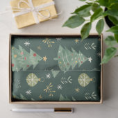 Kerstbomen en Ornamenten Tissuepapier (Geschenk)