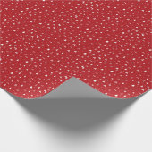 kerstbomen en snowflakes cadeaupapier (Hoek)