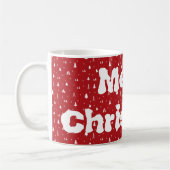 kerstbomen en Snowflakes Koffiekoffie-Mok Koffiemok (Links)