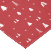 kerstbomen en Snowflakes Tafelkleed (Gekanteld)
