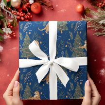 kerstbomen en tijgers, patroon, aangepaste achterg