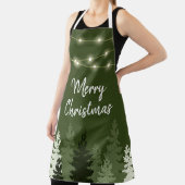 Kerstbomen en verlichting schort (Insitu)