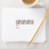 kerstbomen feestdag cadeaubonlabels voor Labels (Insitu)