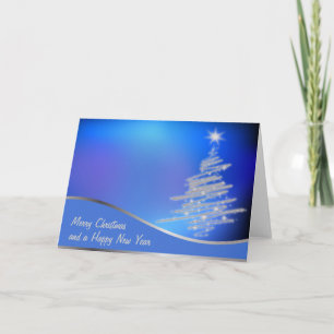 kerstbomen feestdagen kaart