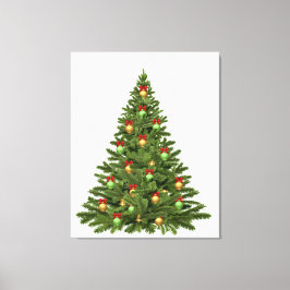 Kerstbomen, Feestdagen kerstkerstkerstkerstmis Canvas Afdruk