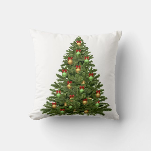 Kerstbomen, Feestdagen kerstkerstkerstkerstmis Kussen (Voorkant)