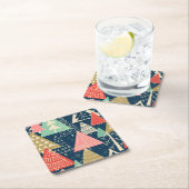 Kerstbomen feestelijke naadloze illustratie. kartonnen onderzetters (Insitu)