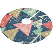 Kerstbomen feestelijke naadloze illustratie. kerstboom rok (Gekanteld)