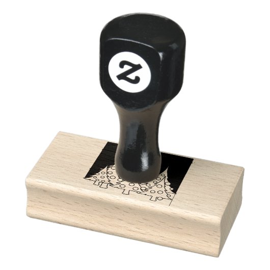 Kerstbomen Folie Rubberstempel (Stempel)
