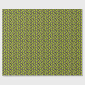 kerstbomen Galore Pattern Wrapping Pape Cadeaupapier (Vlak)