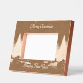 Kerstbomen gegraveerd Lijst (Links)