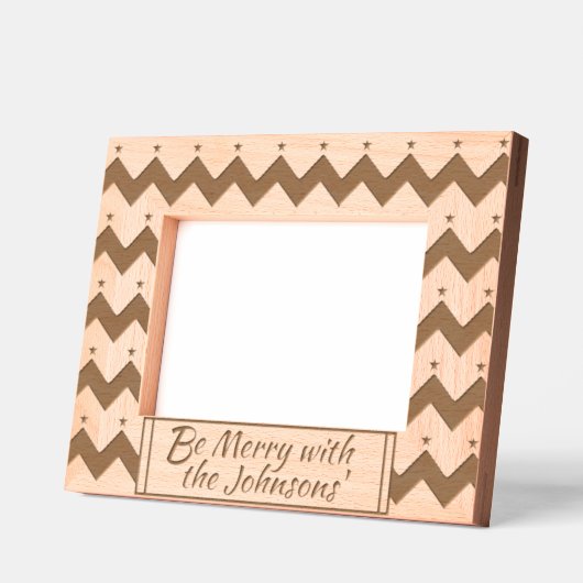 kerstbomen gegraveerde lijstjes (Links)