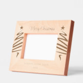 KERSTBOMEN GEPERSONALISEERD AFBEELDING GEGRAVEERDE LIJSTJES (Links)