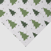 Kerstbomen Groen Weefselpapier Tissuepapier (Detail)