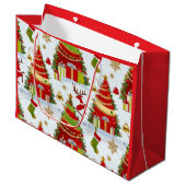 kerstbomen groot cadeauzakje (Voorkant Gekanteld)