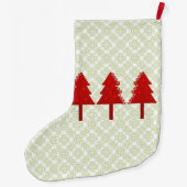 kerstbomen grote kerstsok (Achterkant)