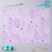 Kerstbomen Harten Sterren Kerstmis Tissuepapier (Craft)