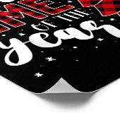 Kerstbomen Het is de mooiste tijd van de Poster (Hoek)