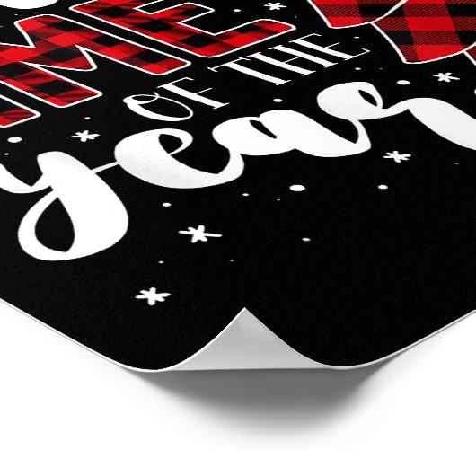 Kerstbomen Het is de mooiste tijd van de Poster (Hoek)