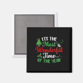 Kerstbomen het mooiste moment van de magneet (Voorkant / Achterkant)