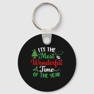 Kerstbomen het mooiste moment van de sleutelhanger