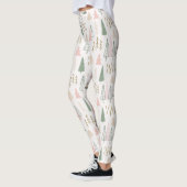 Kerstbomen In Het Bos Leggings (Links)