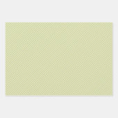 Kerstbomen in Midden-Eeuwse stijl Groen en Rood Inpakpapier Vel (Voorkant 3)