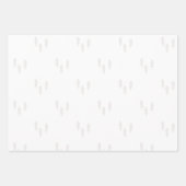 Kerstbomen in rood en wit blauw inpakpapier vel (Voorkant 3)