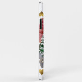 Kerstbomen in vintage stijl Case-Mate iPhone case (Achterkant/rechts)