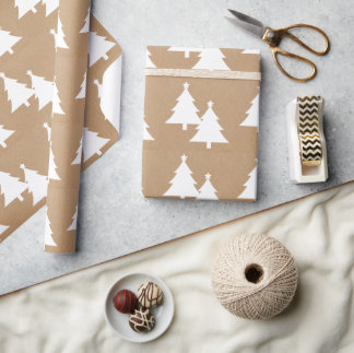 Kerstbomen Inpakpapier