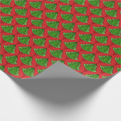 Kerstbomen inpakpapier (Hoek)