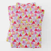 kerstbomen inpakpapier vel (In situ)