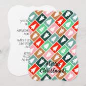 Kerstbomen Kaart (Voorkant / Achterkant)