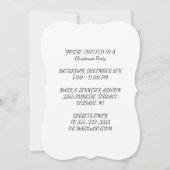 Kerstbomen Kaart (Achterkant)