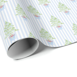 Kerstbomen Kerst inpakpapier