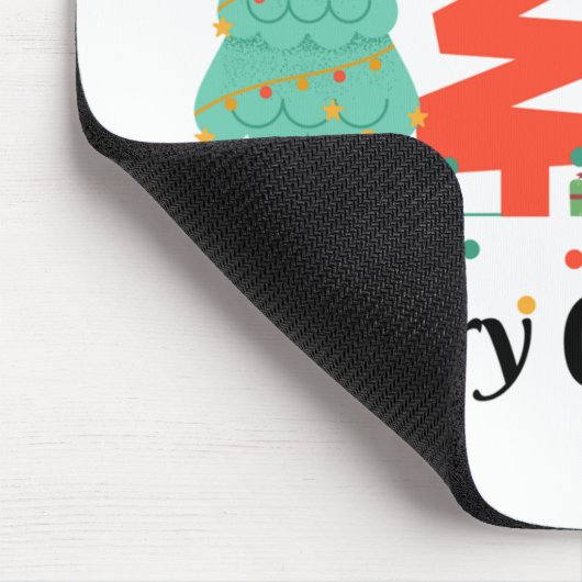 kerstbomen kerst muismat (Hoek)