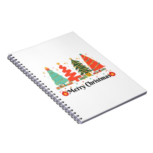 kerstbomen kerst notitieboek (Rechterzijde)