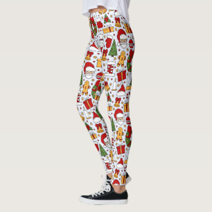 Kerstbomen kerstbomen kerstcadeautjes leggings