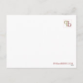 Kerstbomen kerstfeestdagen artistiek feestdagenkaart (Achterkant)