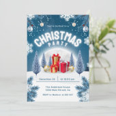 Kerstbomen Kerstmis Kaart (Staand voorkant)