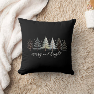 Kerstbomen Kerstvakantie Winter Kussen