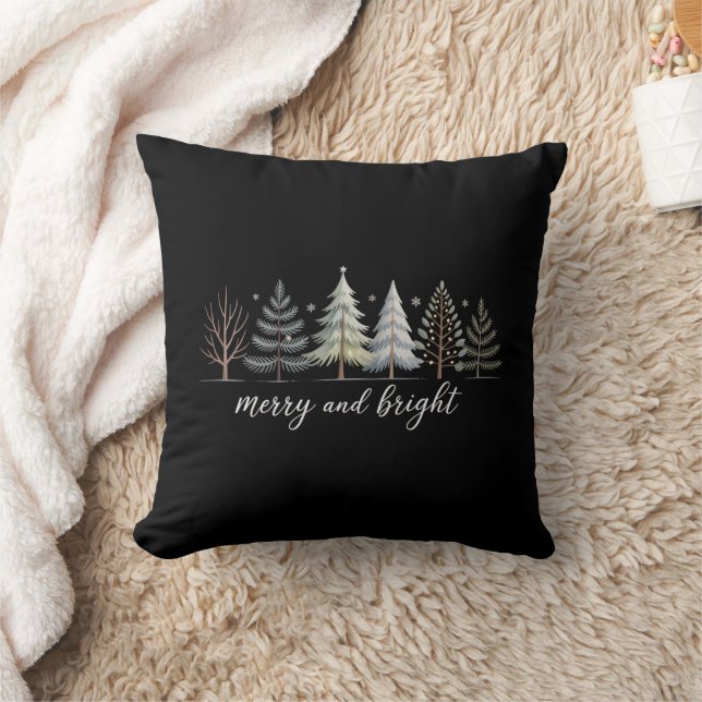 Kerstbomen Kerstvakantie Winter Kussen (Deken)