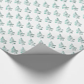 kerstbomen KiniArt Cadeaupapier (Hoek)